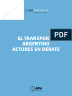 Transporte Público en El Interior de La Argentina - CONICET
