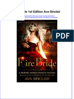(Download PDF) Fire Bride 1St Edition Ava Sinclair Online Ebook All Chapter PDF