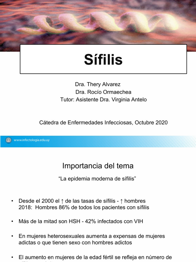 Sifilis pdf ciencias de la salud estad sticas medicas