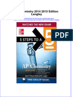 (Download PDF) Ap Chemistry 2014 2015 Edition Langley Online Ebook All Chapter PDF