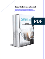 [Download pdf] Cyber Security Erickson Karnel online ebook all chapter pdf 