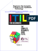 (Download PDF) Itil For Beginners The Complete Beginner S Guide To Itil Clydebank Technology Online Ebook All Chapter PDF