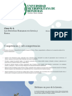 Clase N. 4 Los Derechos Humanos en Grecia y Roma.