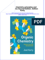(Download PDF) Organic Chemistry Principles and Mechanisms Second Edition Edition Karty Online Ebook All Chapter PDF