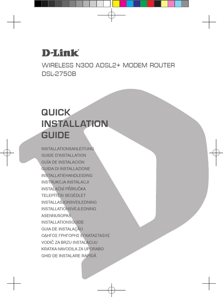 Modem With Router D-Dink | PDF