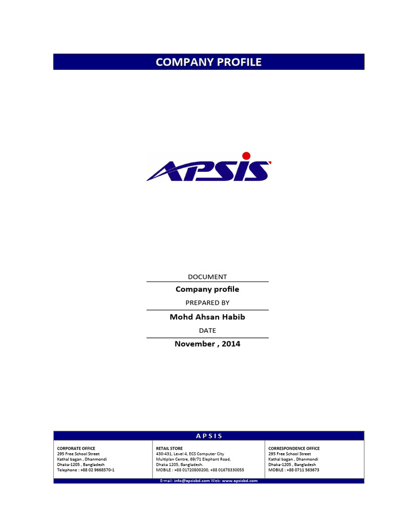 Sample Profile | PDF | Computer Network | Information Technology