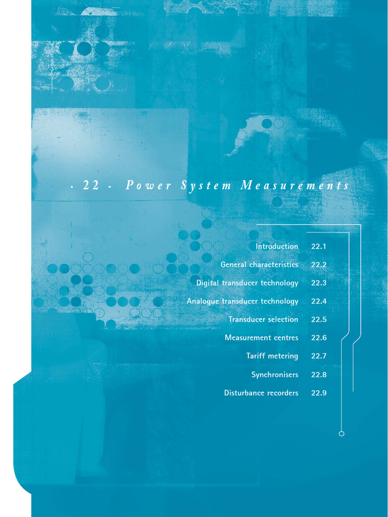 Chap22-398-409 - Power System Measurements | PDF | Root Mean Square ...
