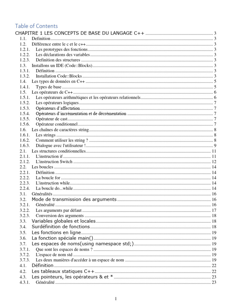Introduction au langage C++ | PDF | C ++ | Environnement de développement