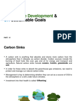 Sustainable Development & UN Sustainable Goals (VI)