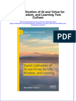 (Download PDF) Daoist Cultivation of Qi and Virtue For Life Wisdom and Learning Tom Culham Online Ebook All Chapter PDF
