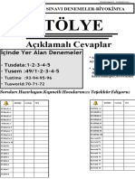 3-Atölye Ders Ders Biyokimya-2022 Mart Sınavı