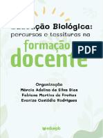 Educacao Biologica Percursos e Tessituras Na Formacao Docente LIVRO