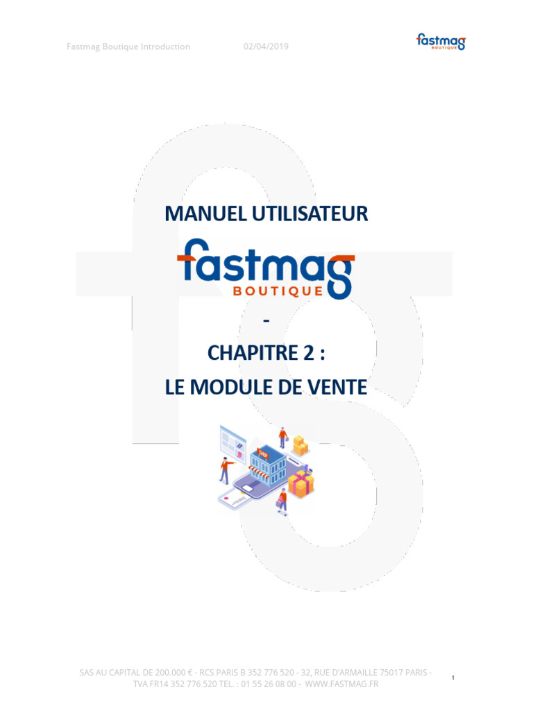 Manuel Utilisateur Fastmag Boutique | PDF | Taxe sur la valeur ajoutée ...
