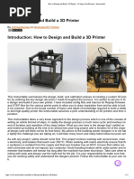 How To Design and Build A 3D Printer - 10 Steps (With Pictures) - Instructables