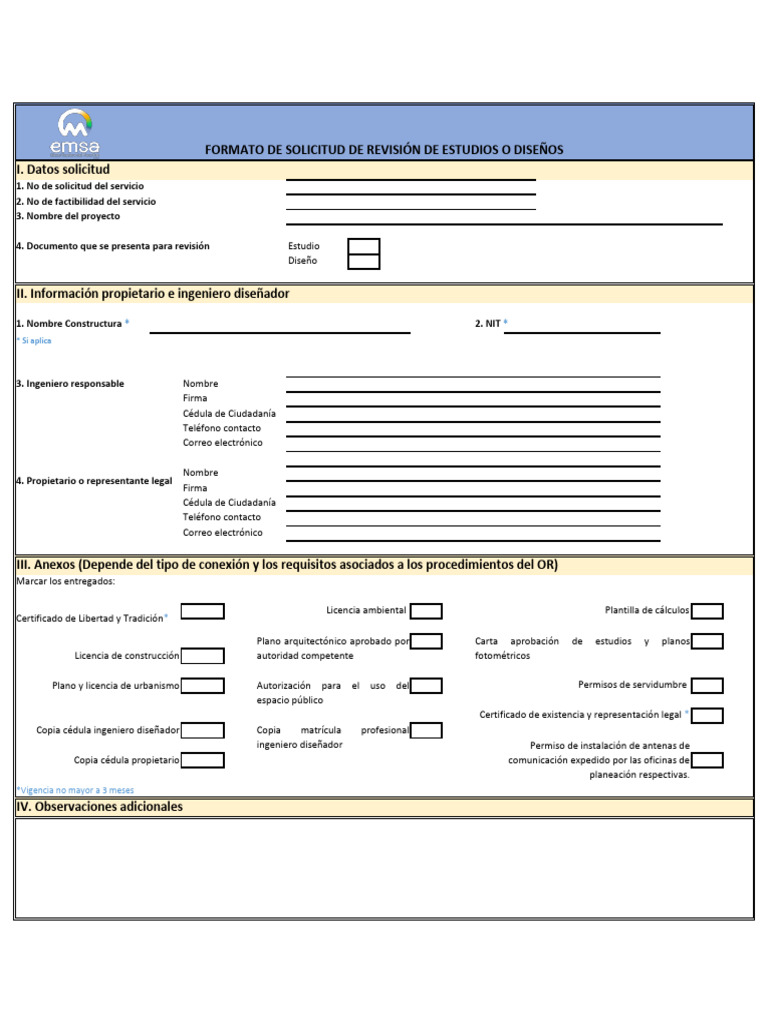 Formato E5 Rellenable para Solicitudes | PDF | Documento de identidad