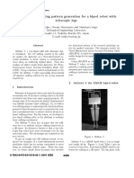 Real-Time 3D Walking Pattern Generation For A Biped Robot With Telescopic Legs 2001