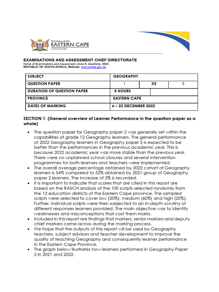 Geography P2 Pdf Learning Food Security