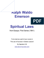 38 - Emerson - Spiritual Laws
