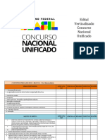 Edital Verticalizado Concurso CNU (Bloco 8) 1