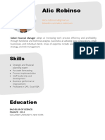 cv template3