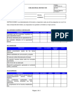 Evaluación Al Instructor