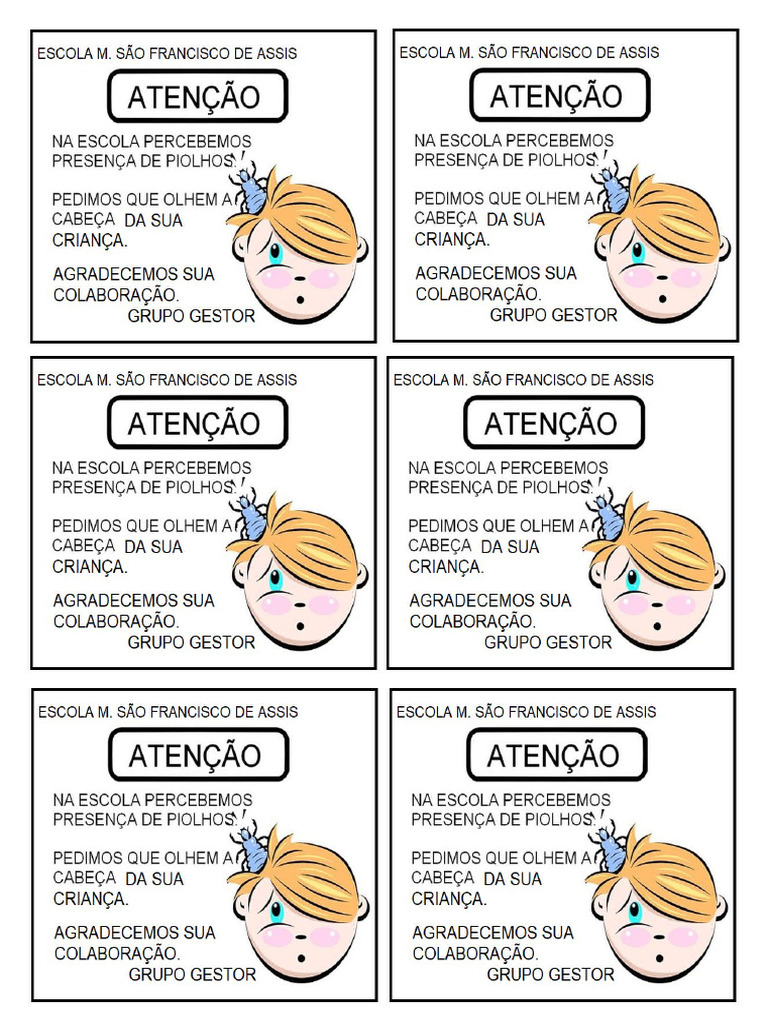 Bilhete Piolho | PDF