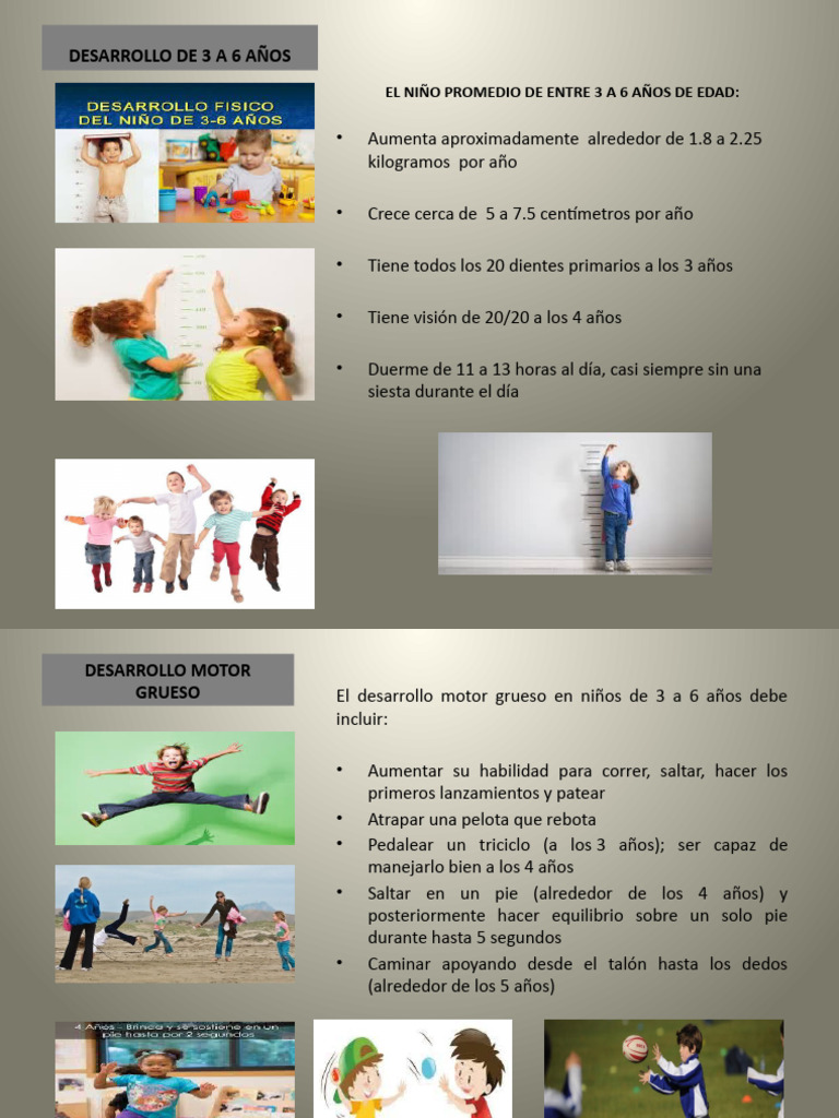 Habilidades Básicas en Niños de 3 a 6 Años | PDF | Adultos | Comportamiento