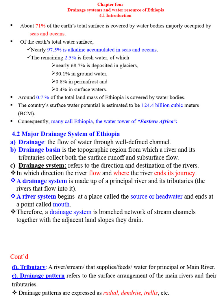 Chapter 4 | PDF | Drainage Basin | River