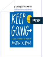 (Download PDF) Keep Going Austin Kleon Online Ebook All Chapter PDF