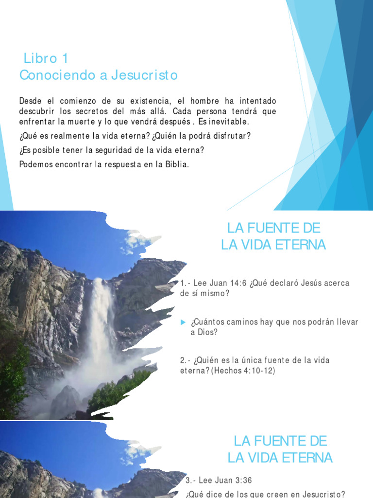 Vida Eterna a Través de Jesucristo | PDF | Jesús | Vida eterna ...