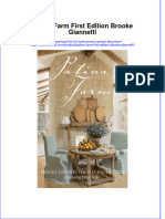 (Download PDF) Patina Farm First Edition Brooke Giannetti Online Ebook All Chapter PDF