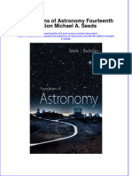(Download PDF) Foundations of Astronomy Fourteenth Edition Michael A Seeds Online Ebook All Chapter PDF