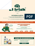 Irish menu