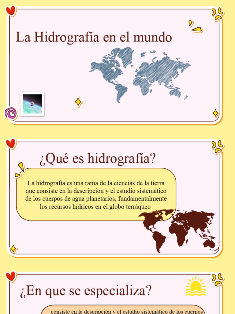 Hidrografía: Estudio de Aguas Globales | PDF | Hidrografía | Río