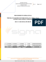 25800 220 V74 E00X 00029 Procedimiento Operacional