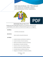 Informe N°9 - Control de Malezas (Grupo 1.1) .