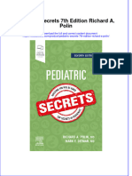 (Download PDF) Pediatric Secrets 7Th Edition Richard A Polin Online Ebook All Chapter PDF
