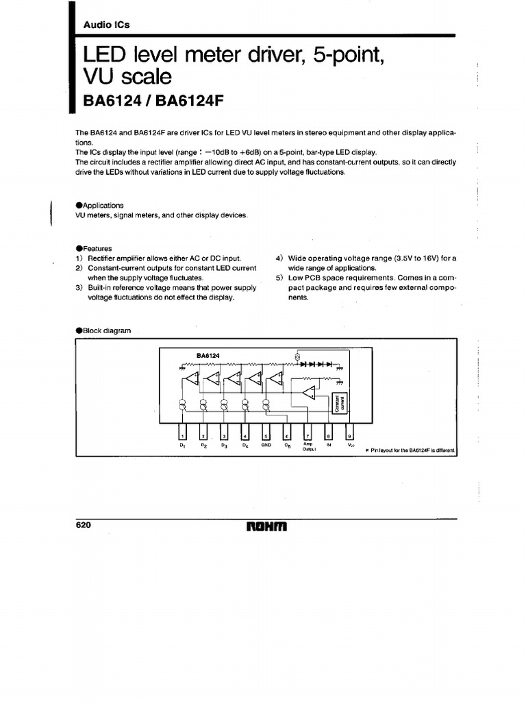BA6124 Rohm | PDF