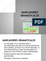 Marcadores Gramaticales