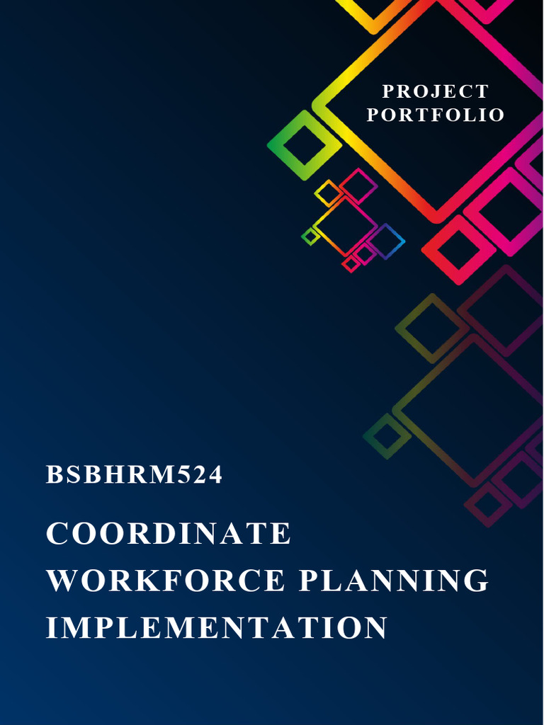 BSBHRM524 Workforce Action Plan Guide | PDF | Employment | Labour Economics
