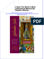 (Download PDF) Splendor Solis The World S Most Famous Alchemical Manuscript Stephen Skinner Online Ebook All Chapter PDF