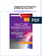 (Download PDF) Fracture Management For Primary Care Updated Edition M Patrice Eiff Online Ebook All Chapter PDF