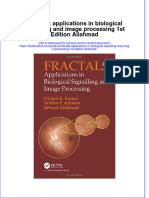 (Download PDF) Fractals Applications in Biological Signalling and Image Processing 1St Edition Aliahmad Online Ebook All Chapter PDF