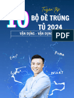 eBook 10 Bộ Đề Trúng Tủ Lý 2024