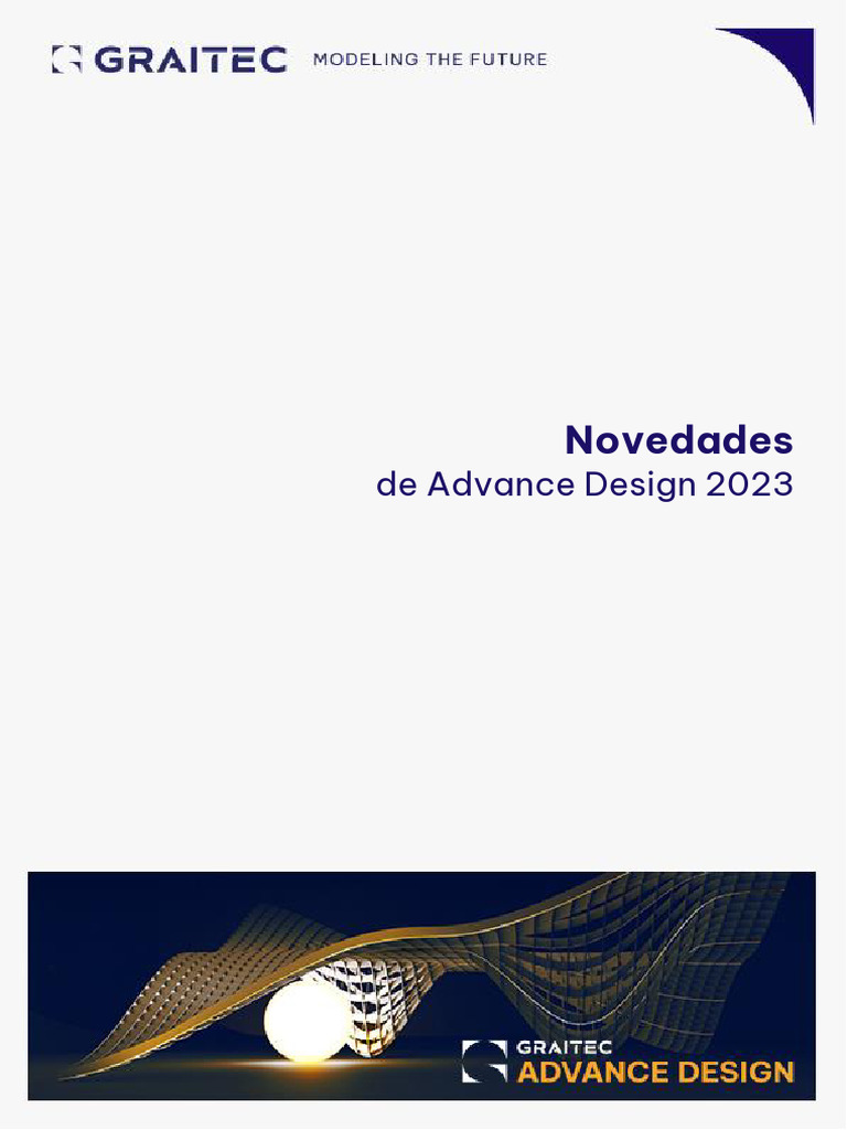 Advance Design What Is New 2023 ES | PDF | Hormigón | Viga (Estructura)
