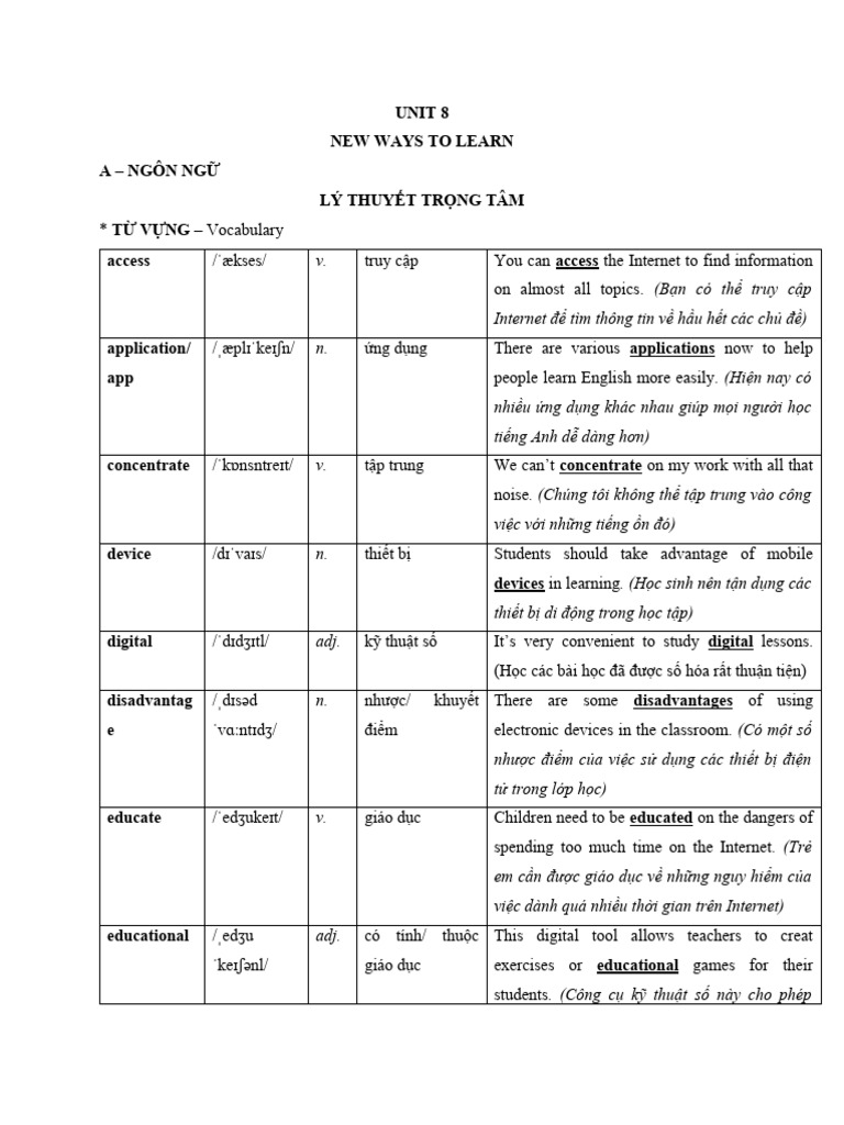 Unit 8 | PDF