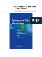 [Download pdf] Perioperative Fluid Management Ehab Farag Editor online ebook all chapter pdf 