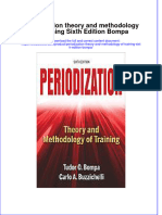 (Download PDF) Periodization Theory and Methodology of Training Sixth Edition Bompa Online Ebook All Chapter PDF