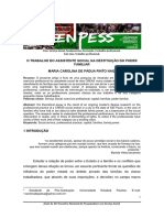 Ekeys, O TRABALHO DO ASSISTENTE SOCIAL NA DESTITUIÇÃO DO PODER FAMILIAR