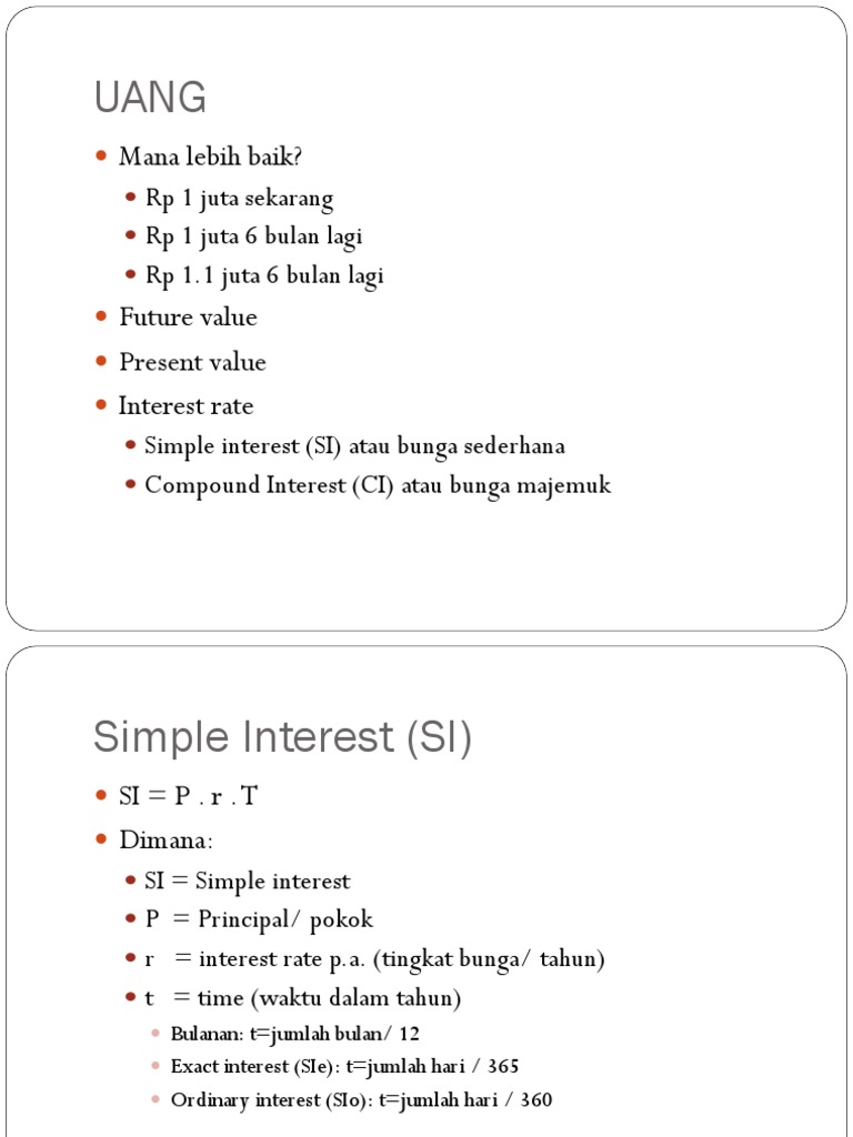 Matematika Keuangan